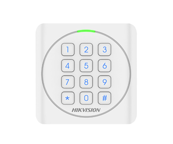 【海康威視ID密碼門禁讀卡器】?？低旽IKVISION數字鍵盤門禁ID讀卡器DS-K1801EK
